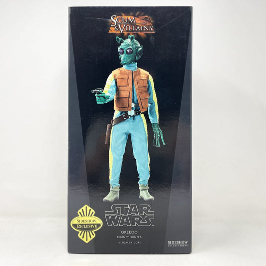 Vintage SIDESHOW Star Wars Statues & Busts Greedo (Bounty Hunter) Exclusive Edition– Sideshow Collectibles Sixth Scale Figure (2010)