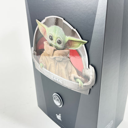 Vintage SIDESHOW Star Wars Statues & Busts Grogu with Pram – Hot Toys Quarter Scale Figure (2021)
