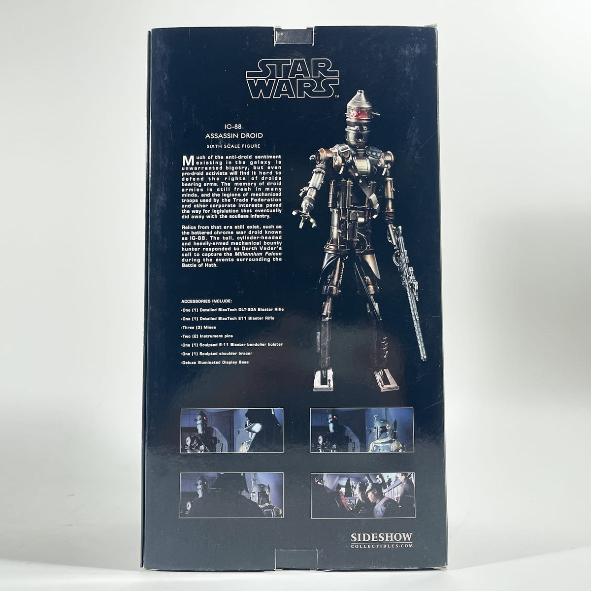 Vintage SIDESHOW Star Wars Statues & Busts IG-88 (Assassin Droid) Exclusive – Sideshow Collectibles Sixth Scale Figure (2012)