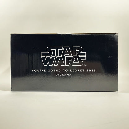 Vintage SIDESHOW Star Wars Statues & Busts Jabba & Sleave Leia - You're Going to Regret This Diorama - Sideshow