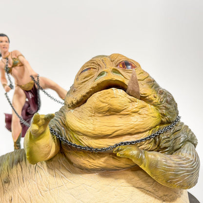 Vintage SIDESHOW Star Wars Statues & Busts Jabba & Sleave Leia - You're Going to Regret This Diorama - Sideshow
