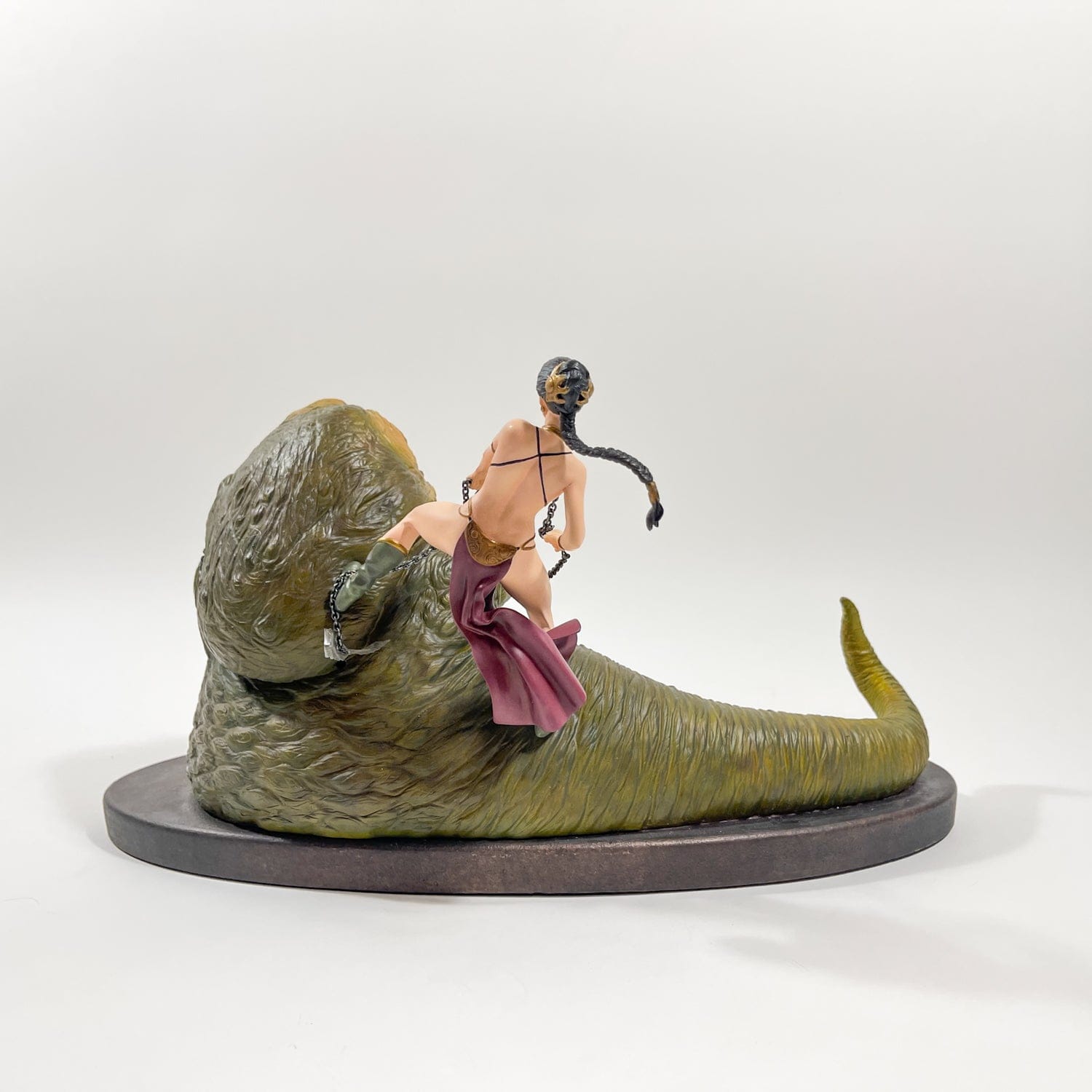 Vintage SIDESHOW Star Wars Statues & Busts Jabba & Sleave Leia - You're Going to Regret This Diorama - Sideshow