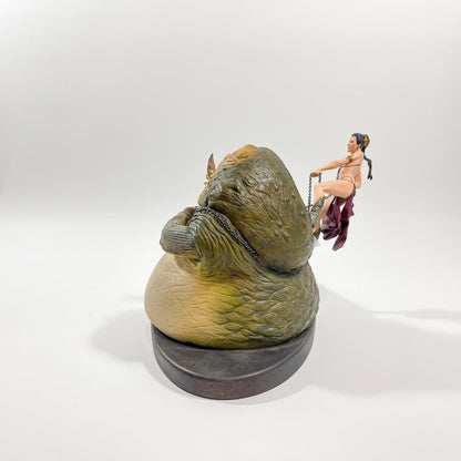 Vintage SIDESHOW Star Wars Statues & Busts Jabba & Sleave Leia - You're Going to Regret This Diorama - Sideshow