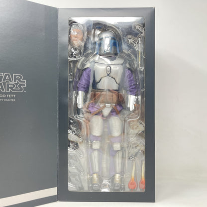 Vintage SIDESHOW Star Wars Statues & Busts Jango Fett (Bounty Hunter)  Exclusive Version – Sideshow Collectibles Sixth Scale Figure (2015)