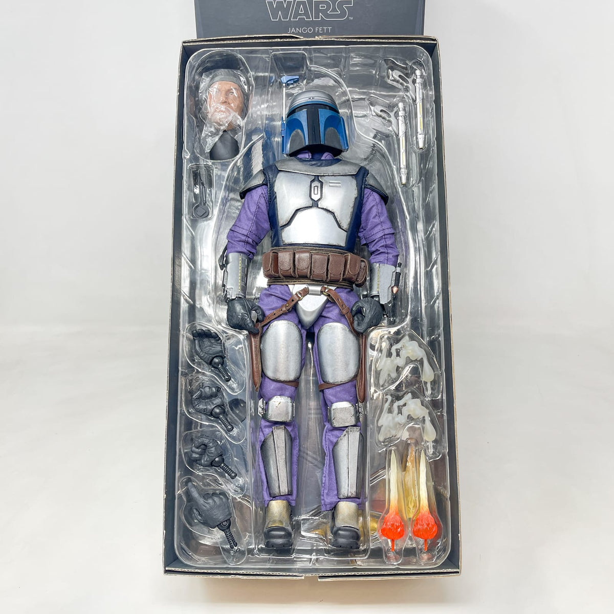 Vintage SIDESHOW Star Wars Statues & Busts Jango Fett (Bounty Hunter)  Exclusive Version – Sideshow Collectibles Sixth Scale Figure (2015)