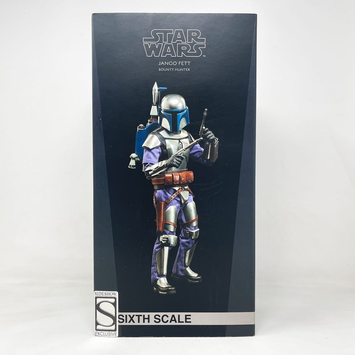 Vintage SIDESHOW Star Wars Statues & Busts Jango Fett (Bounty Hunter)  Exclusive Version – Sideshow Collectibles Sixth Scale Figure (2015)