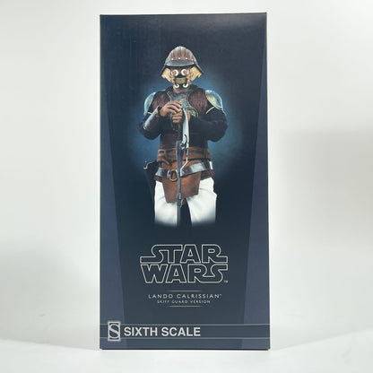 Vintage SIDESHOW Star Wars Statues & Busts Lando Calrissian (Skiff Guard Version) – Sideshow Collectibles Sixth Scale Figure (2020)