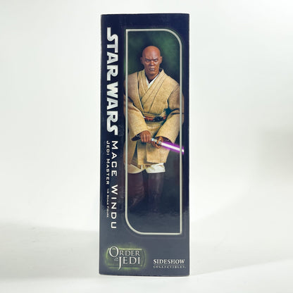 Vintage SIDESHOW Star Wars Statues & Busts Mace Windu (Jedi Master) – Sideshow Collectibles Sixth Scale Figure (2006)