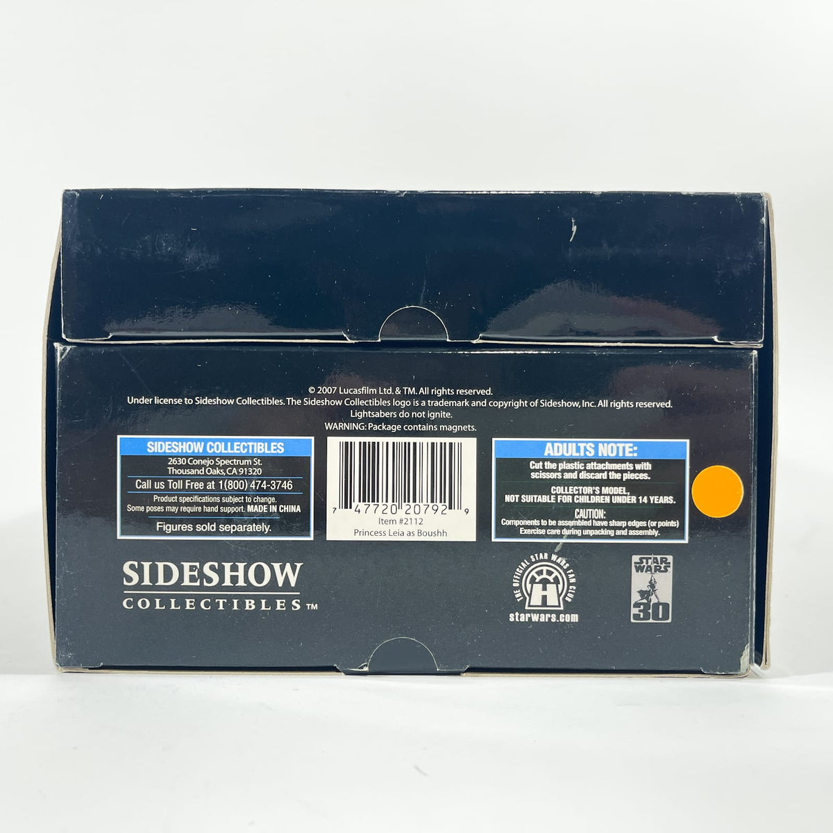 Vintage SIDESHOW Star Wars Statues & Busts Princess Leia as Boushh Exclusive – Sideshow Collectibles Sixth Scale Figure (2007)