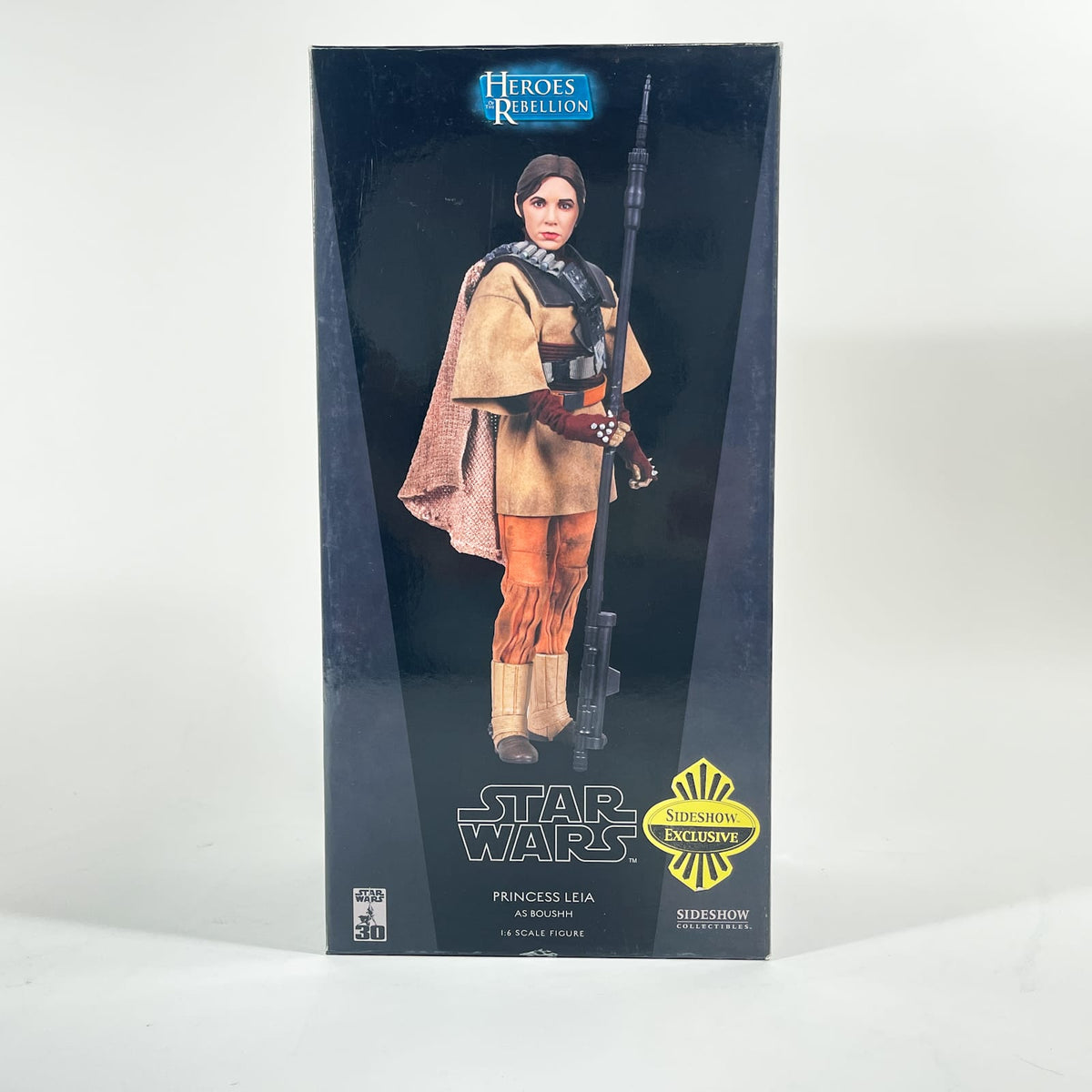 Vintage SIDESHOW Star Wars Statues & Busts Princess Leia as Boushh Exclusive – Sideshow Collectibles Sixth Scale Figure (2007)
