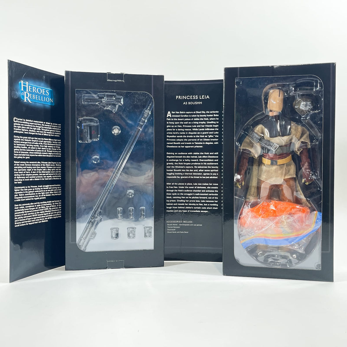Vintage SIDESHOW Star Wars Statues & Busts Princess Leia as Boushh Exclusive – Sideshow Collectibles Sixth Scale Figure (2007)