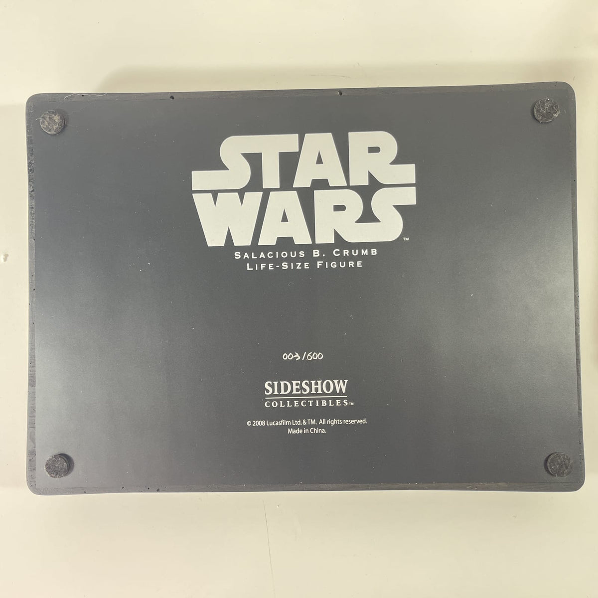 Vintage SIDESHOW Star Wars Statues & Busts Salacious B. Crumb Life-Size Figure – Sideshow Collectibles (2008)