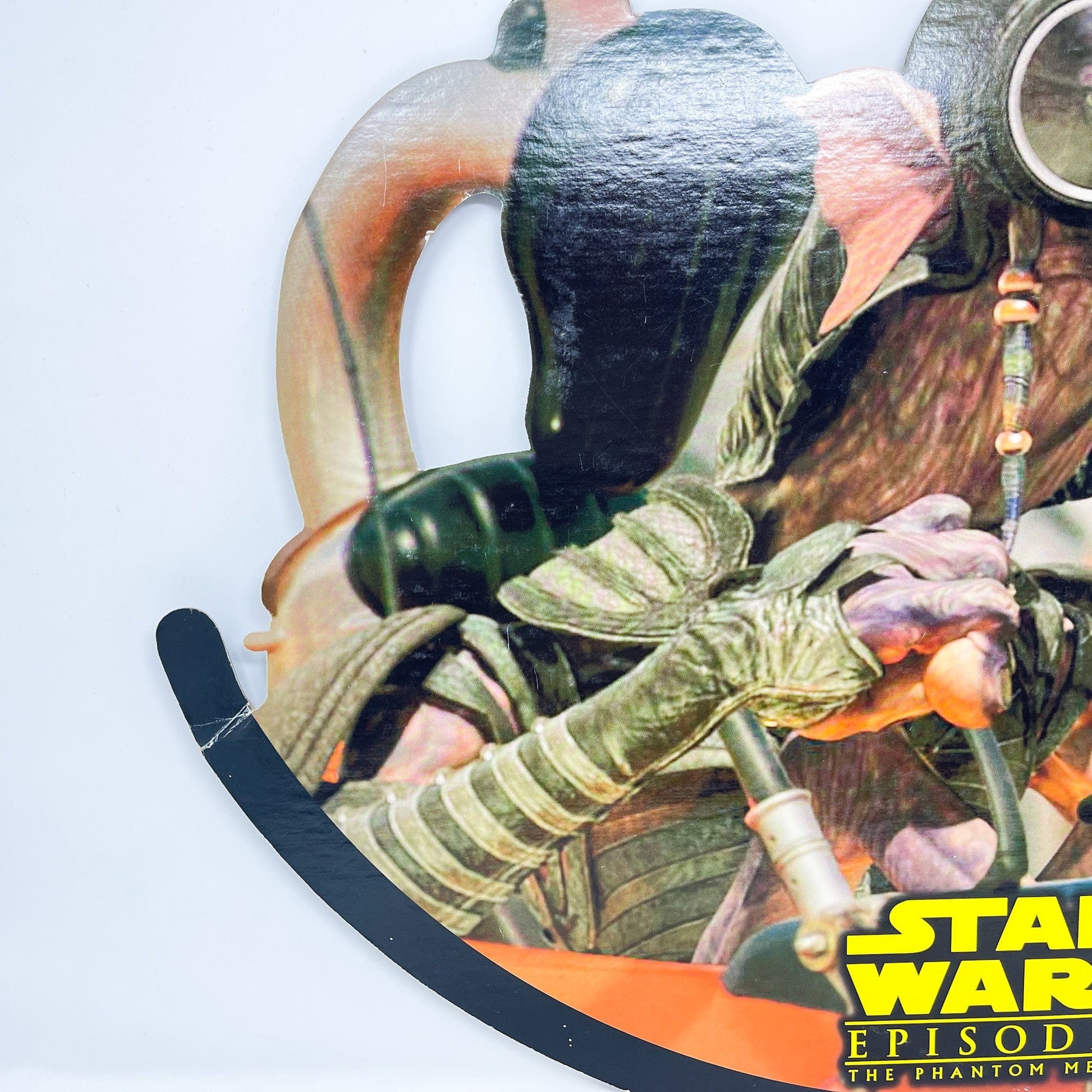 Vintage Taco Bell Star Wars Ads Phantom Menace Taco Bell Podrace Hanging Store Display - Sebulba