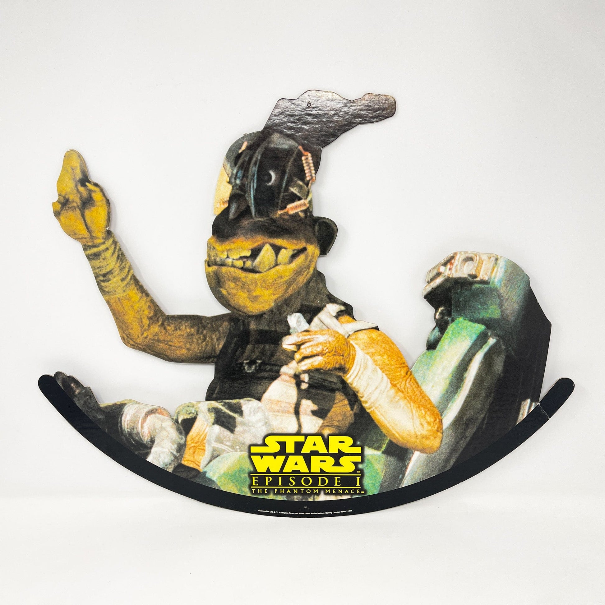 Phantom Menace Taco Bell Podrace Hanging Store Display Teemto Pagalies