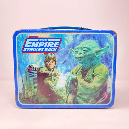 Vintage Thermos Star Wars Non-Toy Empire Strikes Back Metal Lunchbox (1980)