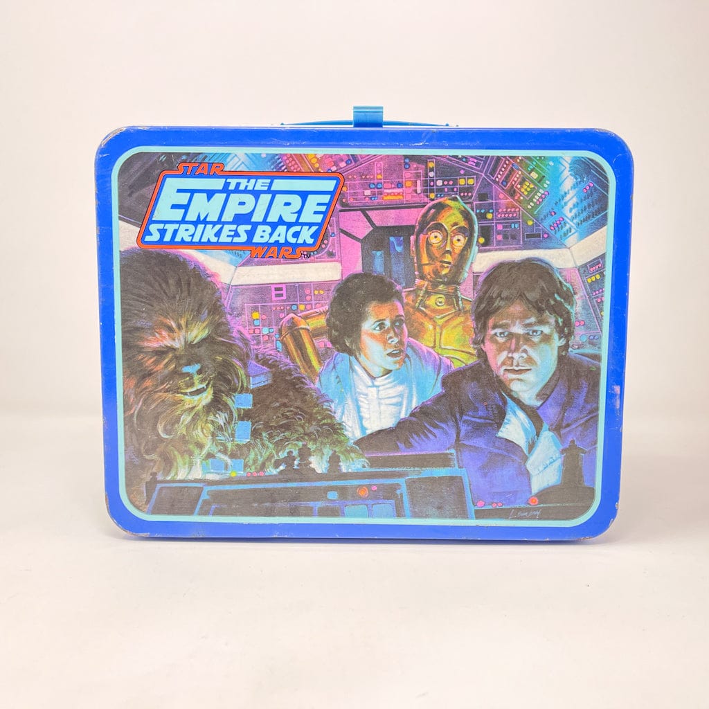 Vintage Thermos Star Wars Non-Toy Empire Strikes Back Metal Lunchbox (1980)