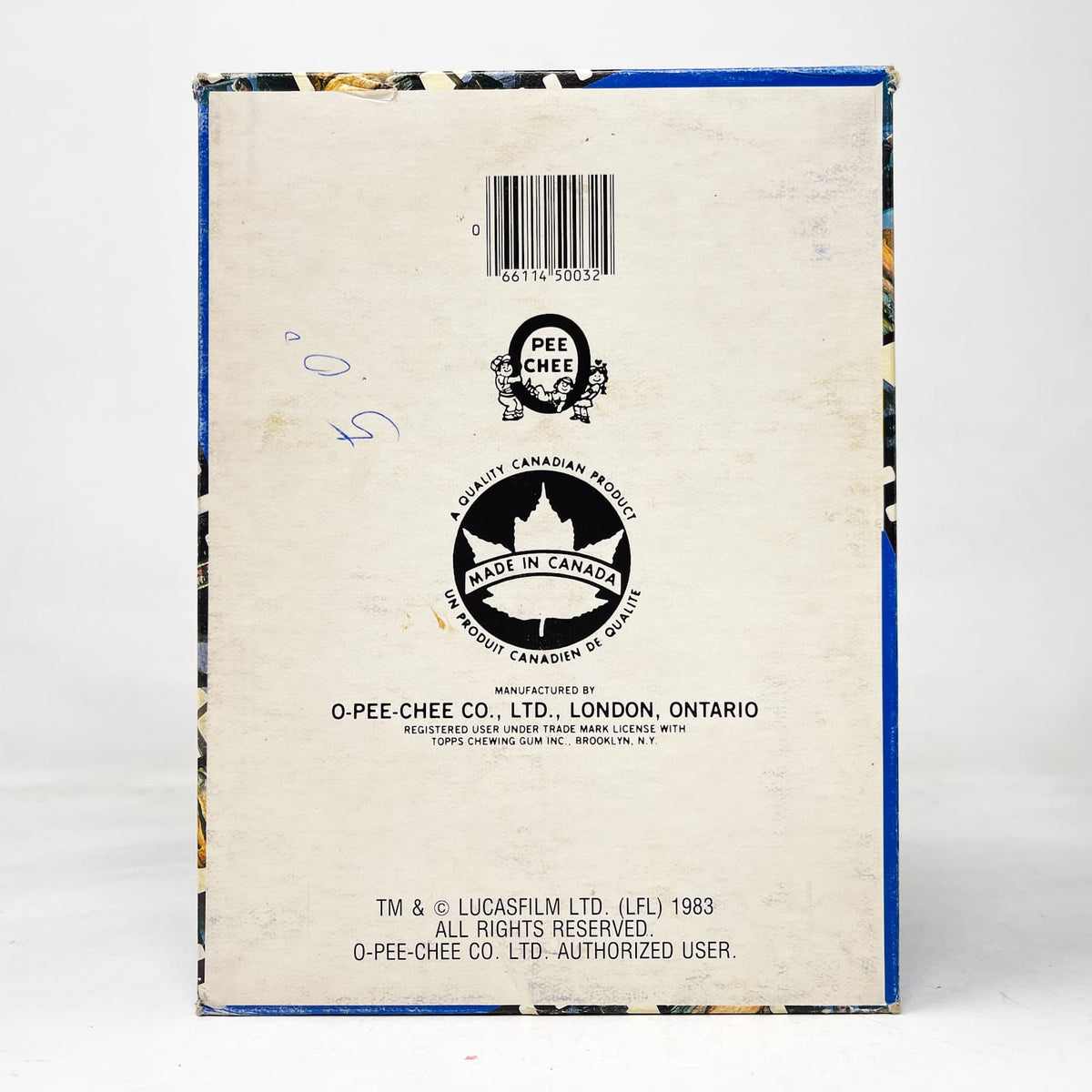 Vintage Topps Star Wars Non-Toy O-Pee-Chee Return of the Jedi Cards Display Box (1983)