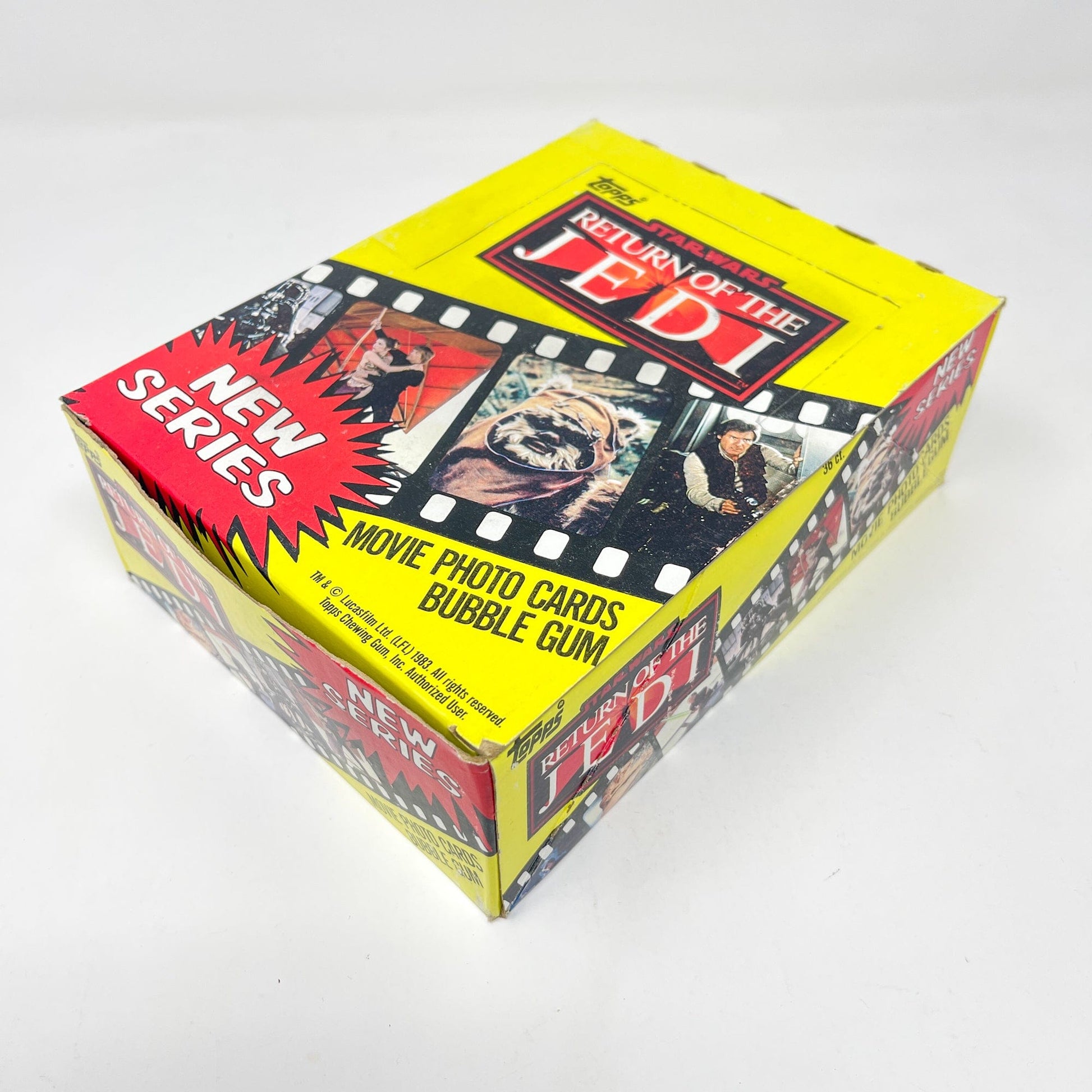 Vintage Topps Star Wars Non-Toy Topps Return of the Jedi Series 2 Display Box - 36 Packs Sealed