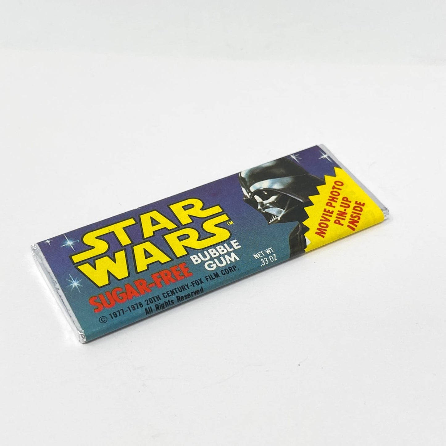 Vintage Topps Star Wars Non-Toy Topps Sugar Free Gum Sealed Pack - Darth Vader