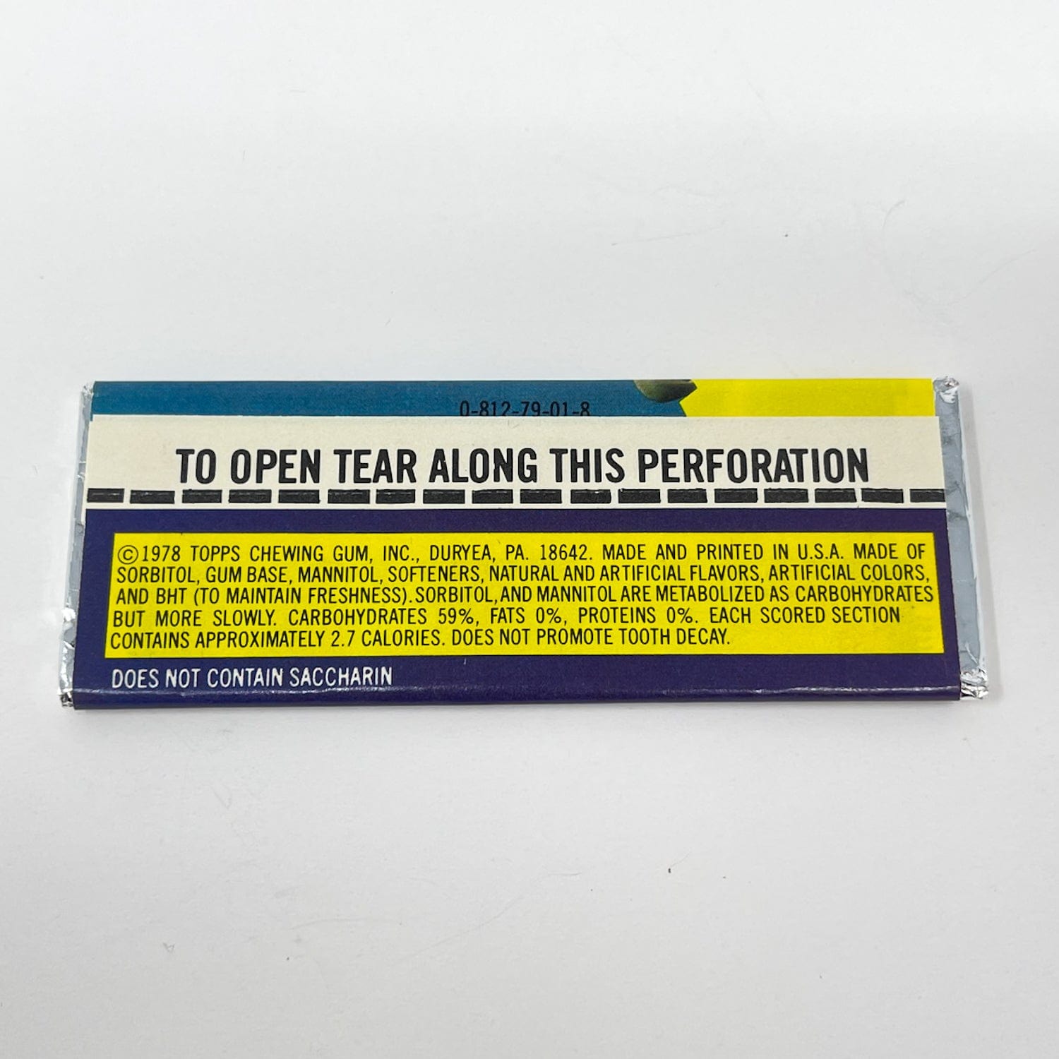 Vintage Topps Star Wars Non-Toy Topps Sugar Free Gum Sealed Pack - Han Solo