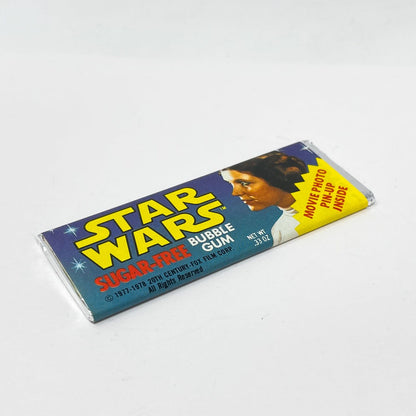 Vintage Topps Star Wars Non-Toy Topps Sugar Free Gum Sealed Pack - Leia Organa