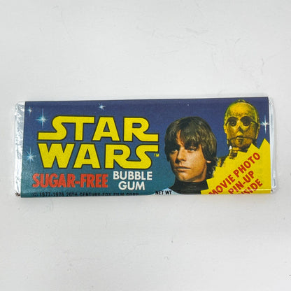 Vintage Topps Star Wars Non-Toy Topps Sugar Free Gum Sealed Pack - Luke Skywalker & C-3PO