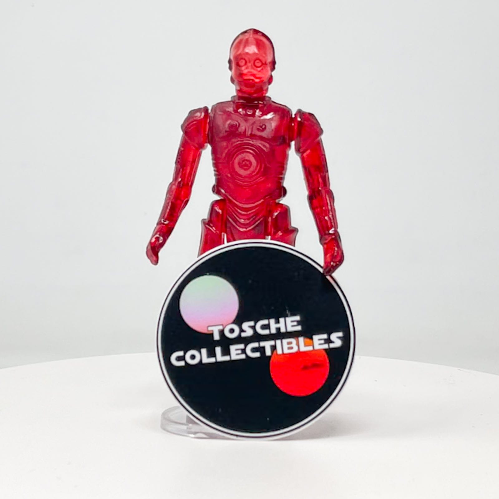 Vintage Tosche Collectibles Star Wars Customs Custom Figure - Ice C-3PO  3.75" Action Figure Star Wars