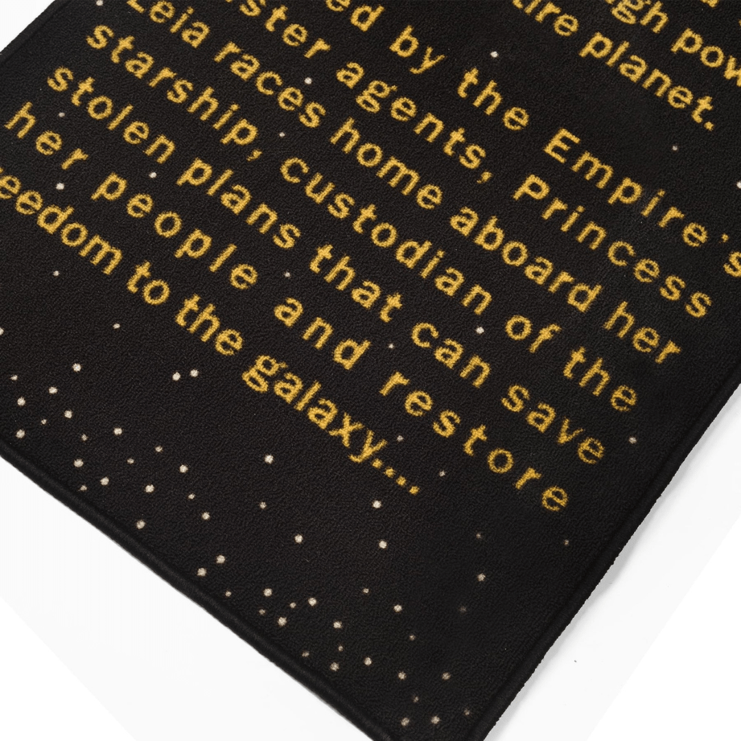 Vintage Ukonic Star Wars Non-Toy Star Wars: A NEW HOPE - Iconic Crawl Area Rug