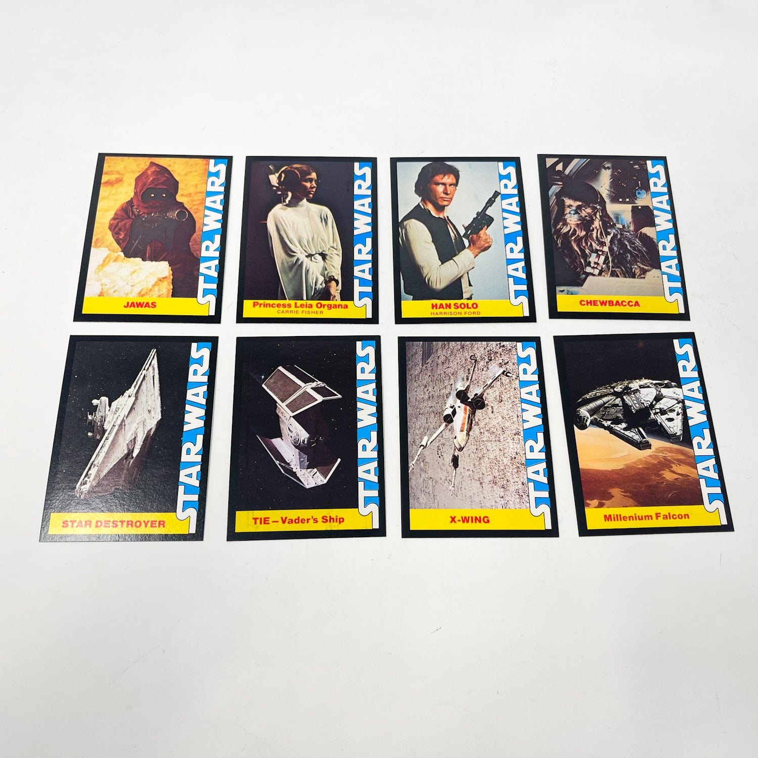 Vintage Wonder Bread Star Wars Non-Toy Wonder Bread Trading Cards - Complete Set of 16