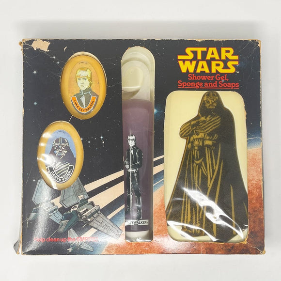 Vintage Addis Star Wars Non-Toy Luke Jedi & Darth Vader Soap Set in Box (UK)