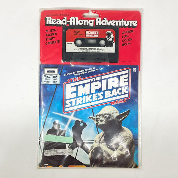 Vintage Buena Vista Star Wars Vinyl Empire Strikes Back Read-A-Long Book + Tape SEALED