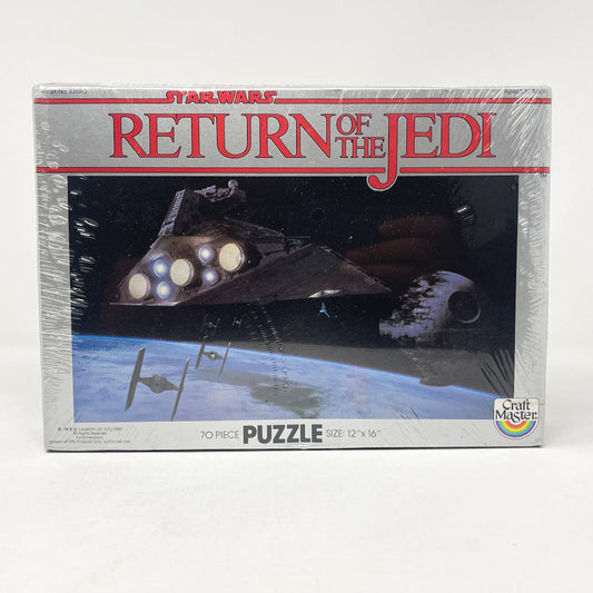 Vintage Craft Master Star Wars Non-Toy ROTJ Star Destroyer Puzzle - 1983