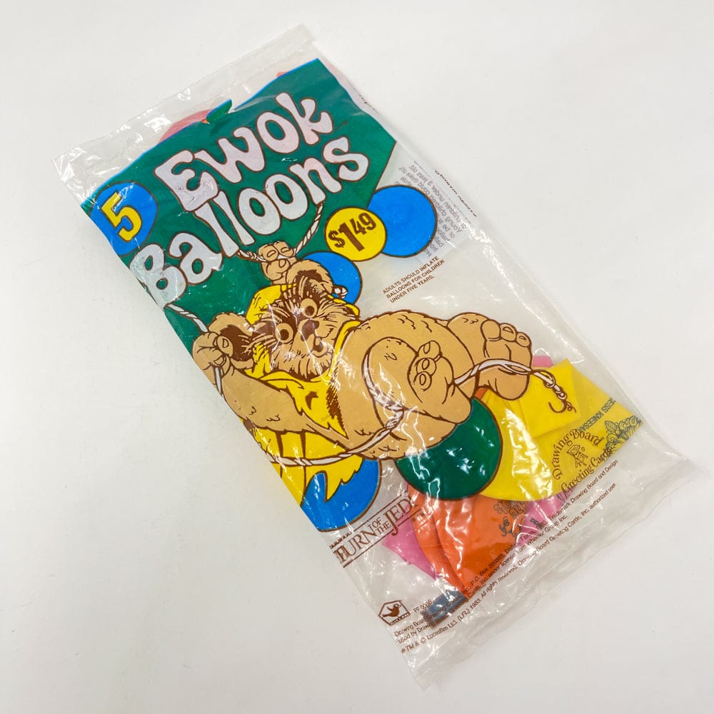 Vintage Drawing Board Star Wars Non-Toy Ewoks Balloons - Sealed Vintage Star Wars