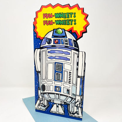 Vintage Drawing Board Star Wars Non-Toy R2-D2 Greeting Card w/ Envelope - Drawing Board 1977