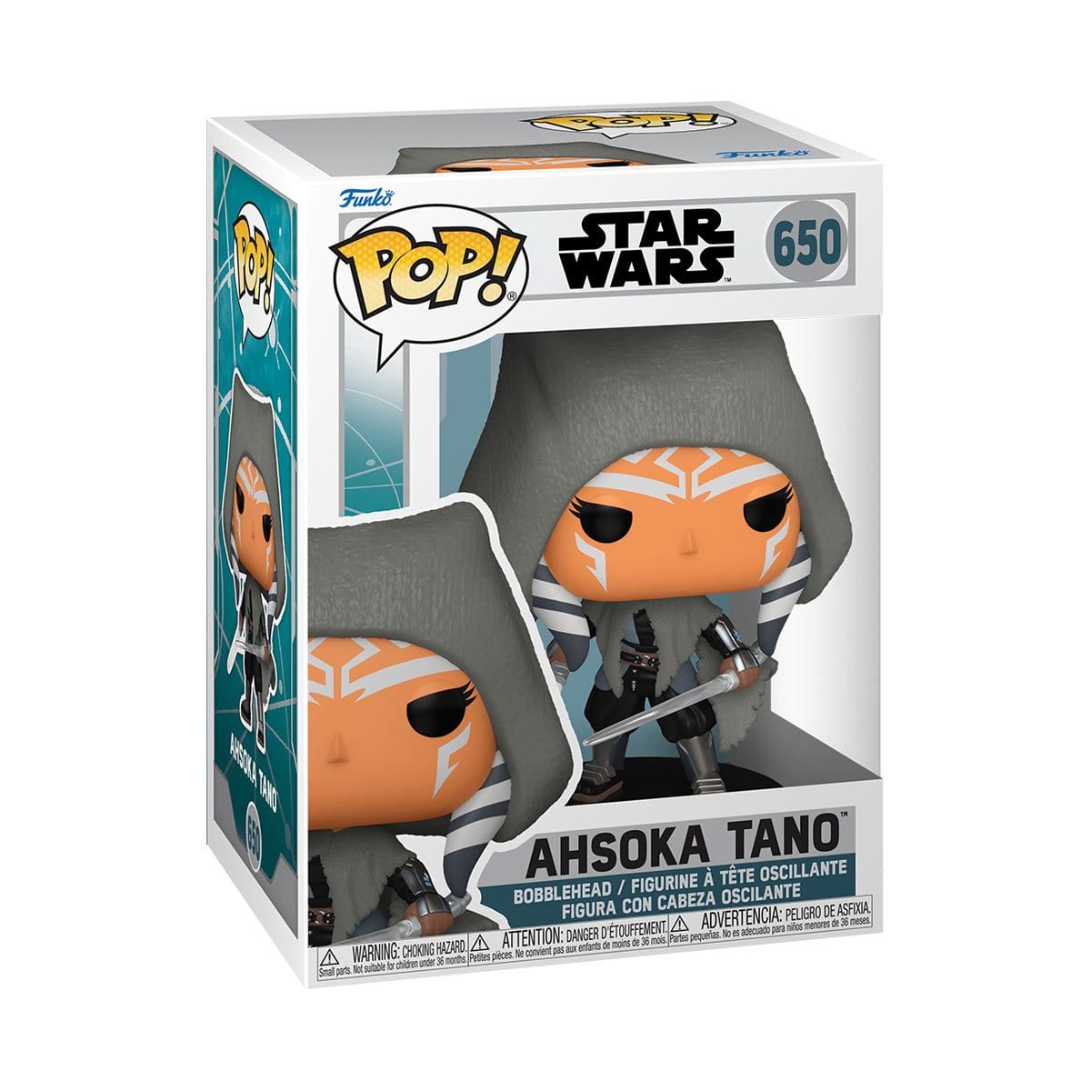 Vintage Funko Star Wars Modern POP Ahsoka Tano - Funko POP #650