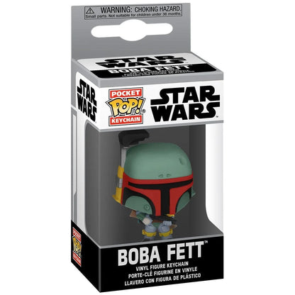 Vintage Funko Star Wars Modern POP Baba Fett - Funko POP Keychain