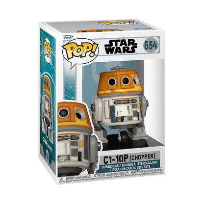 Vintage Funko Star Wars Modern POP Chopper C1-10P - Funko POP #654