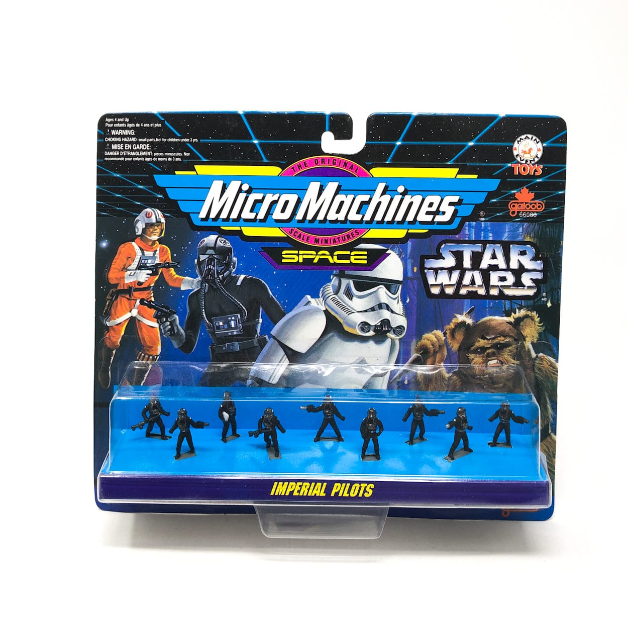 Vintage Galoob Star Wars Modern Ships Imperial Pilots - Micro Machines Army Builder Pack Star Wars