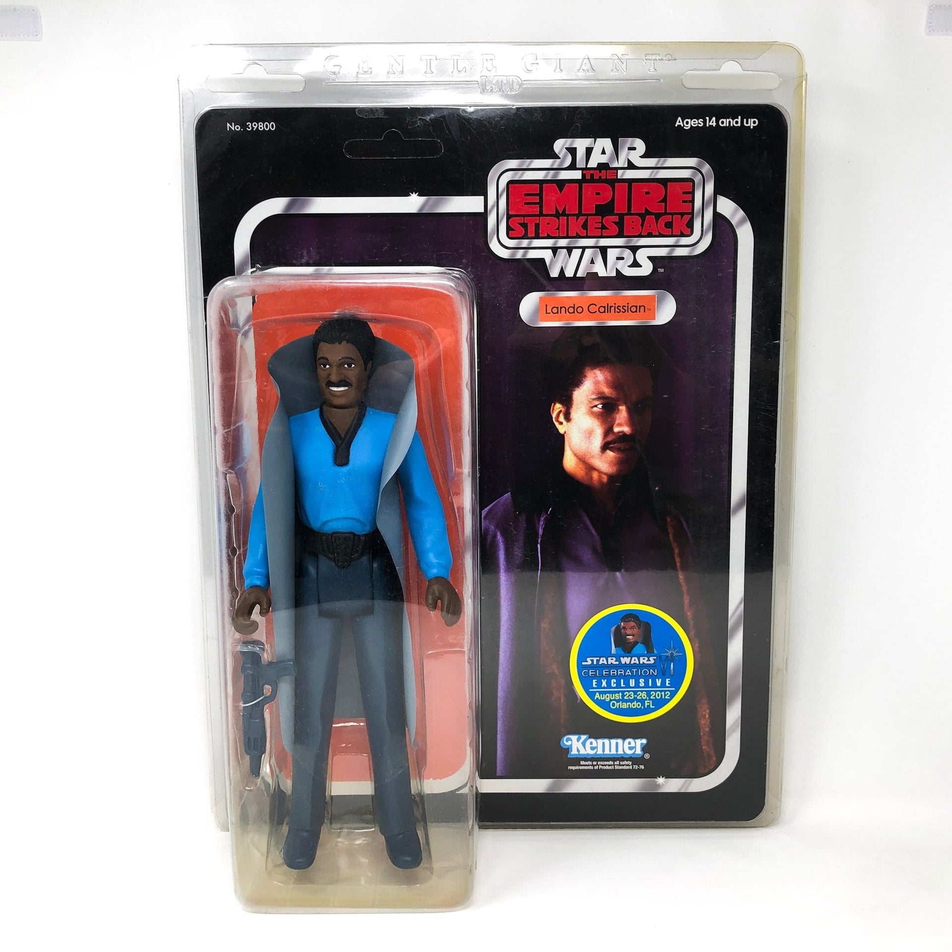 Lando Calrissian MIB Gentle Giant Jumbo Kenner Figure