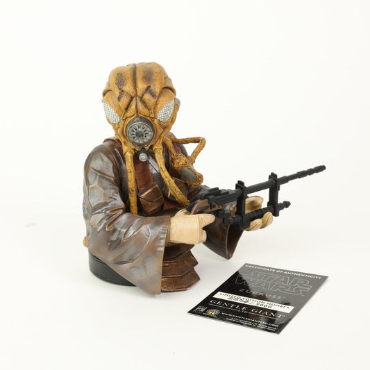 Vintage Gentle Giant Star Wars Statues & Busts Zuckuss Collectible Mini Bust - Gentle Giant Star Wars