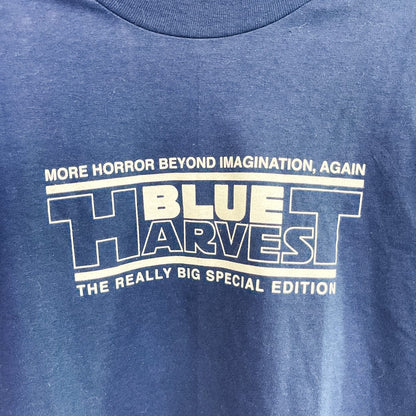 Vintage Hanes Star Wars Non-Toy Blue Harvest Special Edition T-Shirt - LucasFilm Crew Shirt