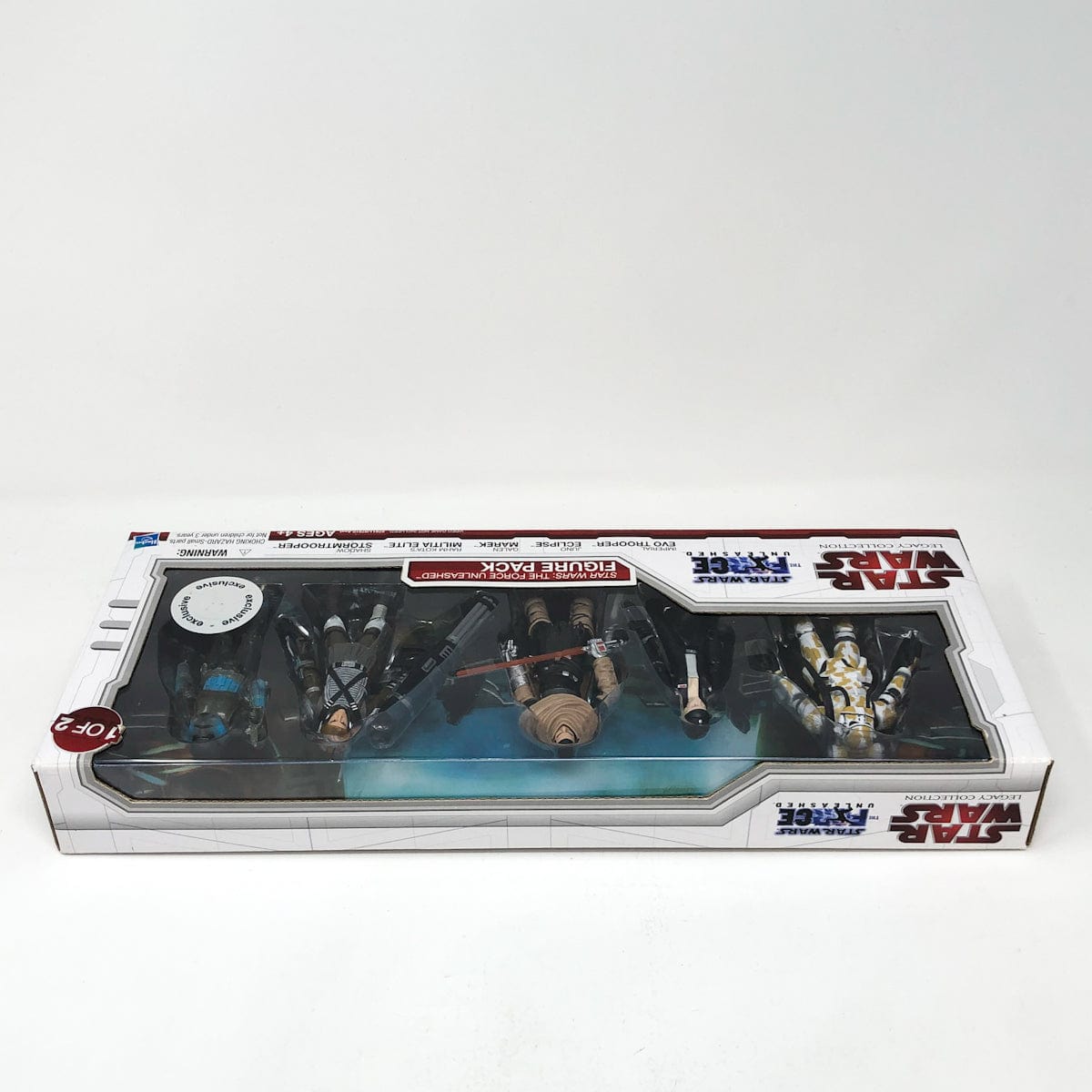 Vintage Hasbro Star Wars Mid MOC Force Unleashed Figure Pack #2 - Hasbro Legacy Collection