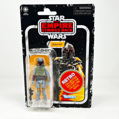 Vintage Hasbro Star Wars Modern MOC Boba Fett ESB - Retro Collection