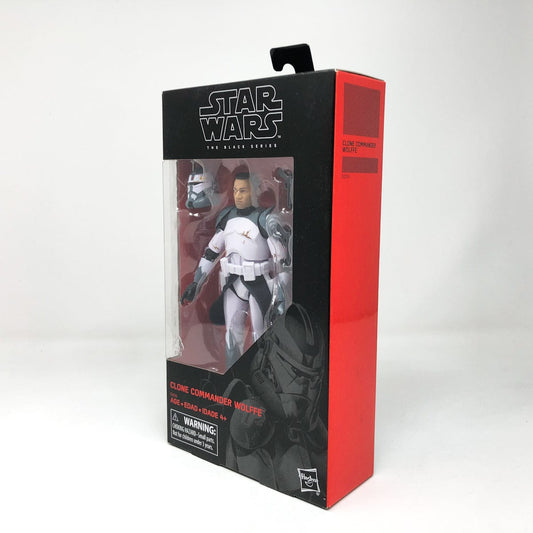 Vintage Hasbro Star Wars Modern MOC Commander Wolffe - Black Series Hasbro Star Wars Action Figure