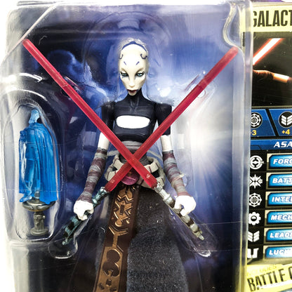 Vintage Hasbro Star Wars Modern MOC CW15 Asajj Ventress AFA 75+ The Clone Wars Hasbro Star Wars