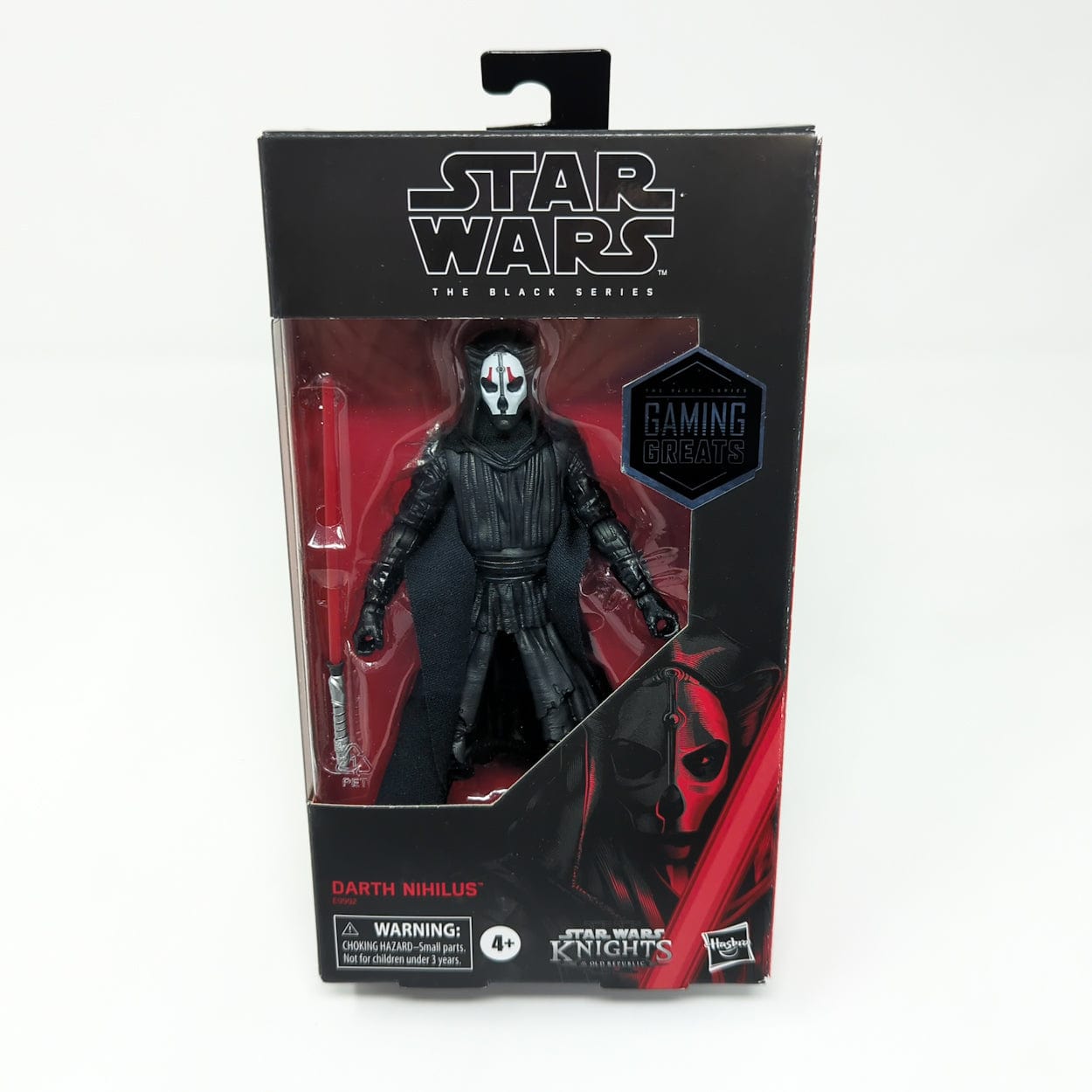 Vintage Hasbro Star Wars Modern MOC Darth Nihilus (KOTR II) - Black Series Hasbro Star Wars Action Figure