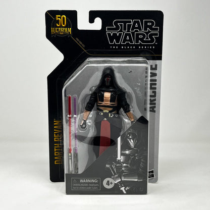 Vintage Hasbro Star Wars Modern MOC Darth Revan Archive - Black Series Hasbro Star Wars Action Figure