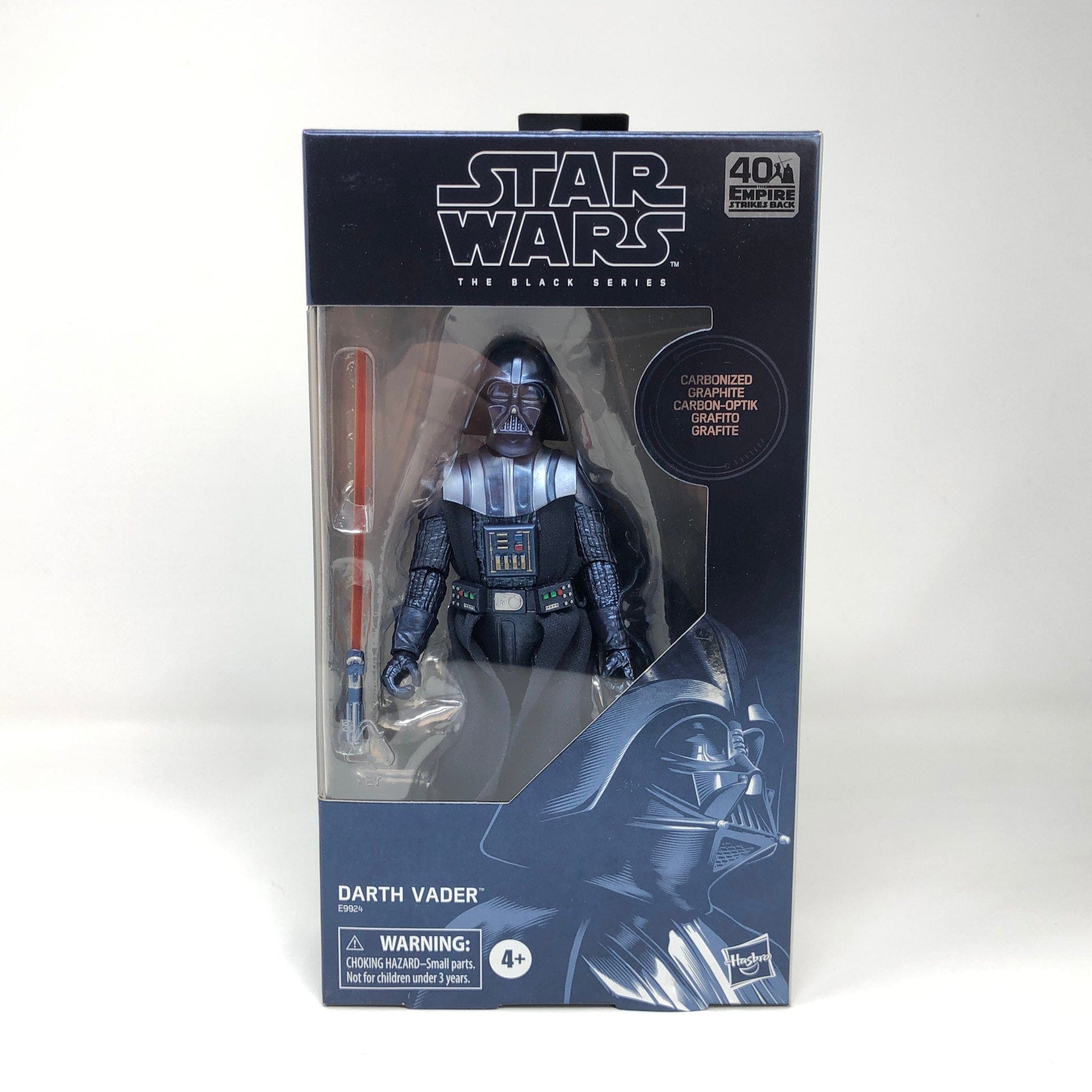 Vintage Hasbro Star Wars Modern MOC Darth Vader (Carbonized) - Black Series Hasbro Star Wars Action Figure