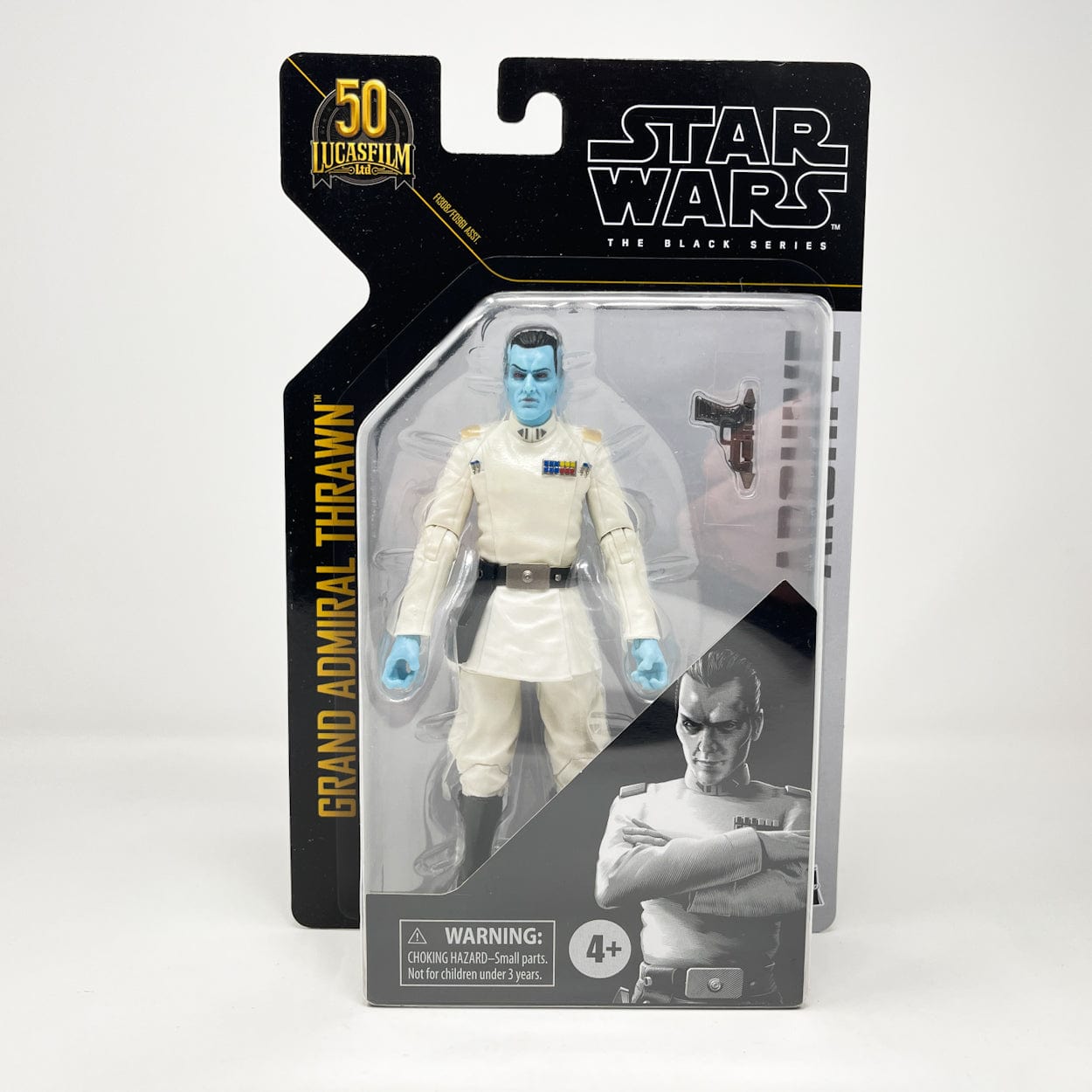 Vintage Hasbro Star Wars Modern MOC Grand Admiral Thrawn Archive - Black Series Hasbro Star Wars Action Figure