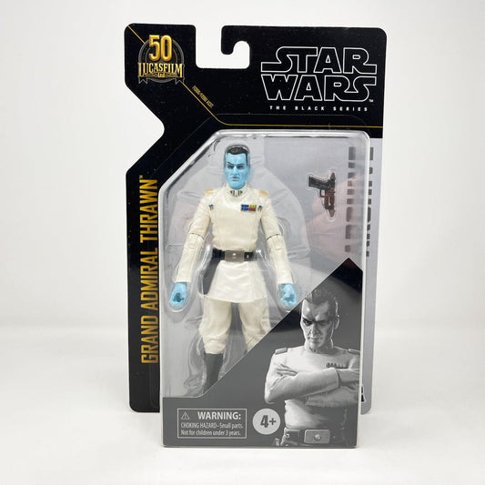 Vintage Hasbro Star Wars Modern MOC Grand Admiral Thrawn Archive - Black Series Hasbro Star Wars Action Figure